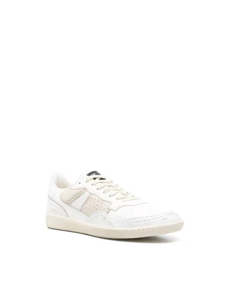 Sneakersy Hidnander skórzane białe