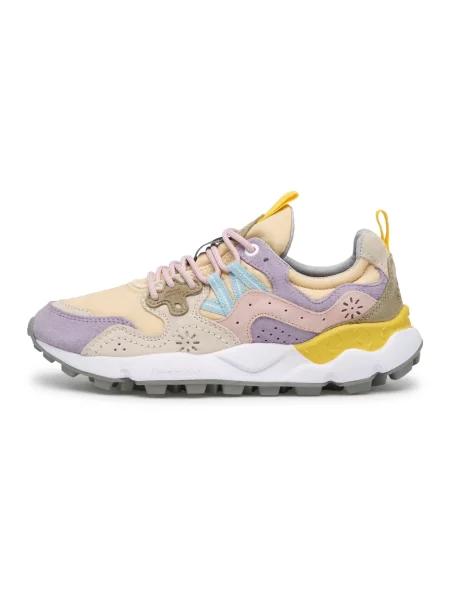 Sneakersy Flower Mountain skórzane w kwiatki