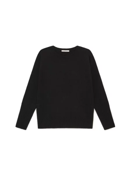 Sweter Maliparmi z kaszmiru czarny