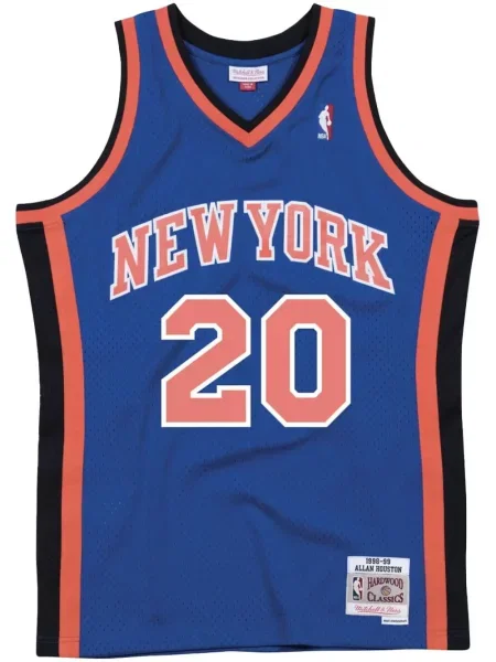 Košile Mitchell & Ness jersey modrá