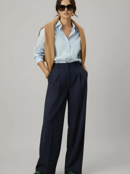 WEARABLE STORIES Bluza Luna' modra