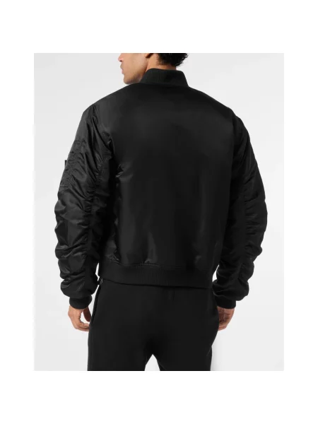 Kurtka bomber Plein Sport czarny