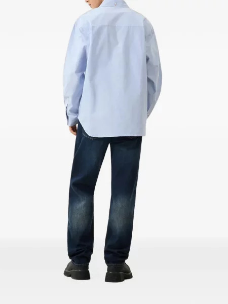 Twill ing Evisu nyomtatás kék
