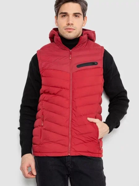 Жилет з утеплювачем Ager бордовий