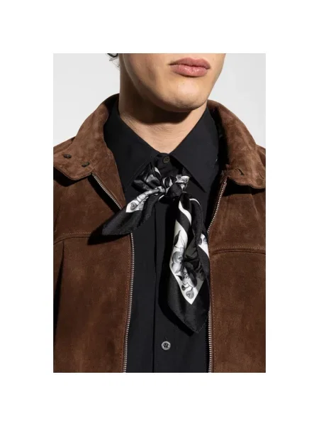 Chusta Dolce And Gabbana z nadrukiem czarna
