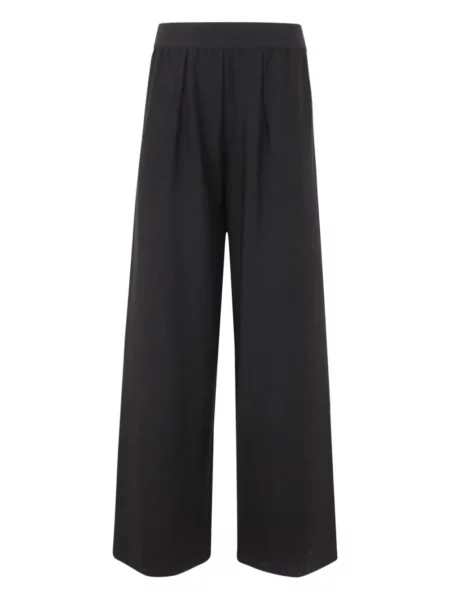 Pantaloni Maria Calderara plisate negru