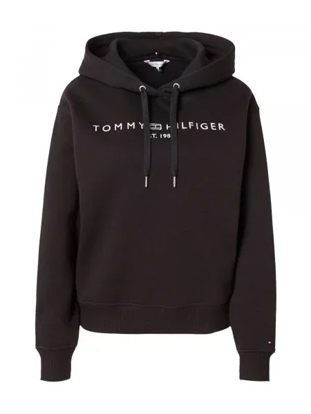 TOMMY HILFIGER Mikina / biela čierna