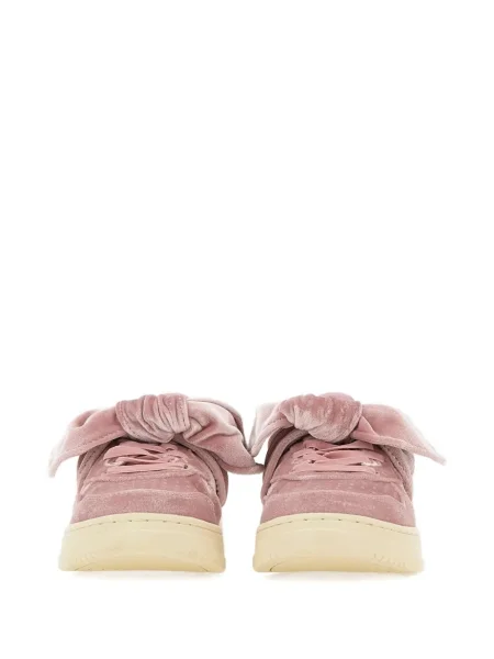 Tenisky Autry s mašlí růžové