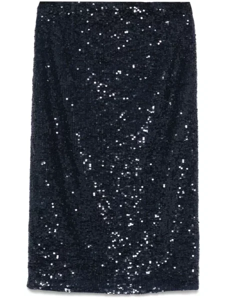 Mała mały spódnica mini Parosh niebieska