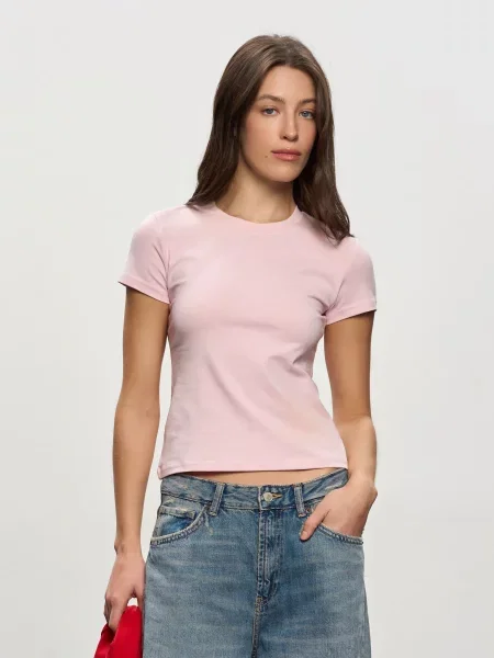 Футболка Роза пудра