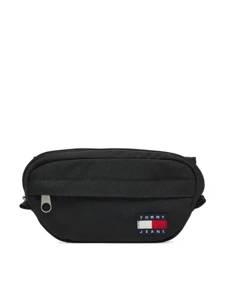 Чанта за кръст Tommy Jeans черно