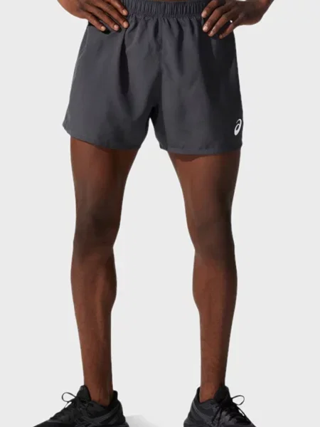 Короткие спортивные шорты Asics серые