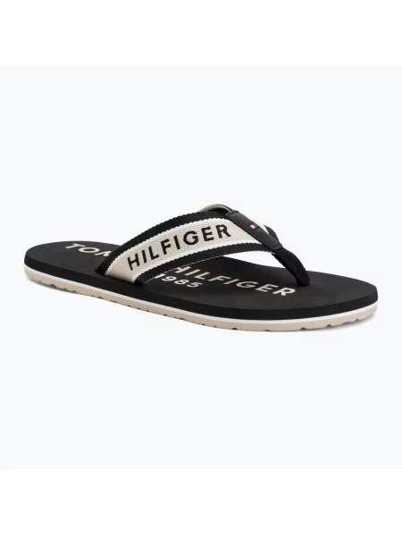 Šľapky Tommy Hilfiger čierna