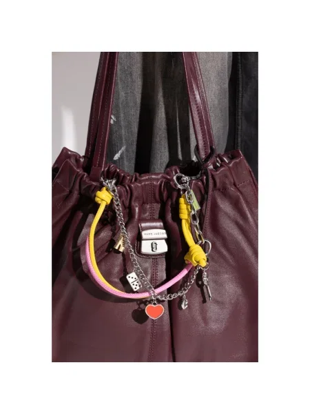 Marc Jacobs Zawieszka Do Torby pink żółta