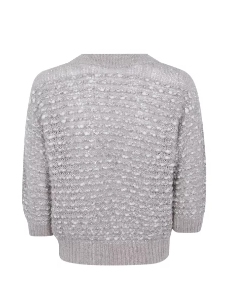 Bouclé pulover D.exterior cu paiete