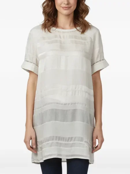 Rochie mini Iro de mătase gri
