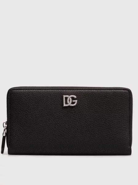 Кожаный кошелек Dolce&gabbana черный
