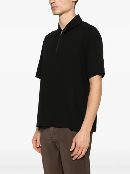 Tricou polo Arovescio negru