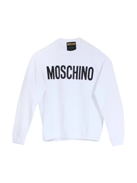 Bluza Moschino z logo biała
