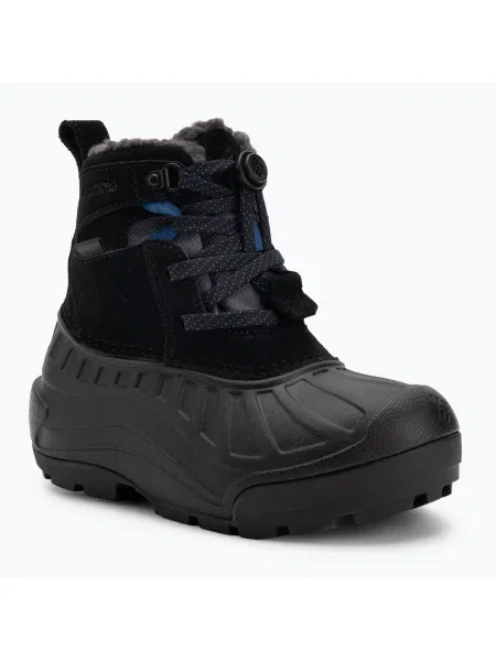 Gyerek hótaposó Columbia Youth Powderbug Alpine dark grey/mountain blue. Méret: 28 EU fekete