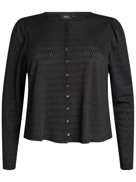 Zizzi Bluză MLAVU' negru