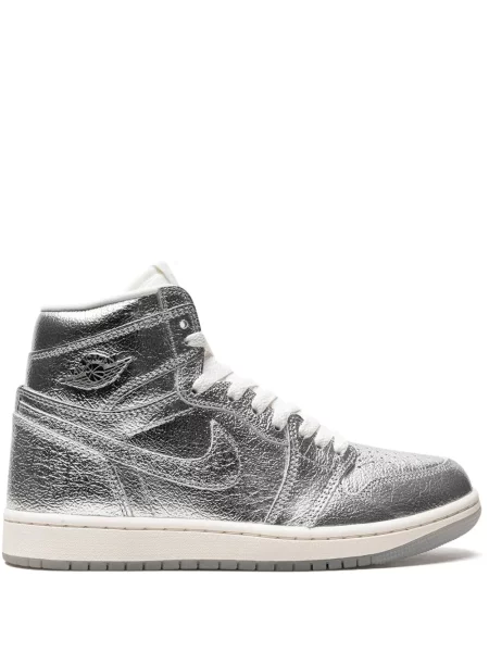 Sneakerși Jordan Air Jordan 1 argintiu