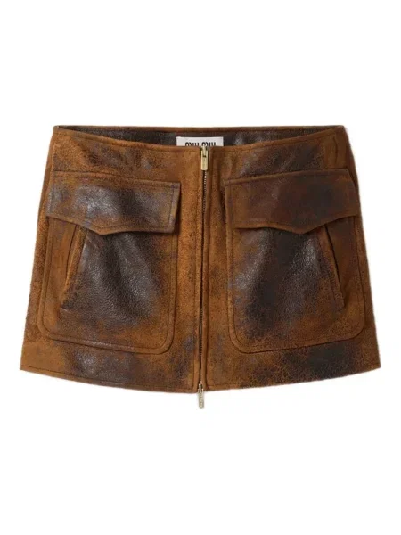 Fusta mini Miu Miu maro