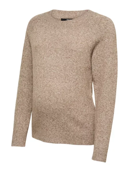 Vero Moda Maternity Pulover VMMDoffy cappuccino maro