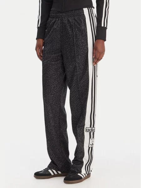 Adidas Spodnji del trenirke Adibreak črna