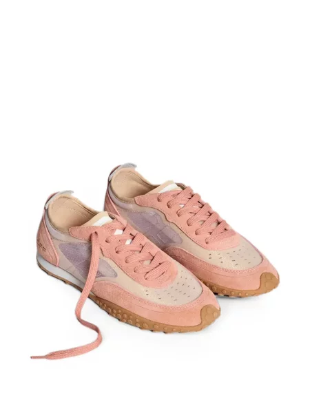 Sneakerși Hoff din piele de căprioară roz