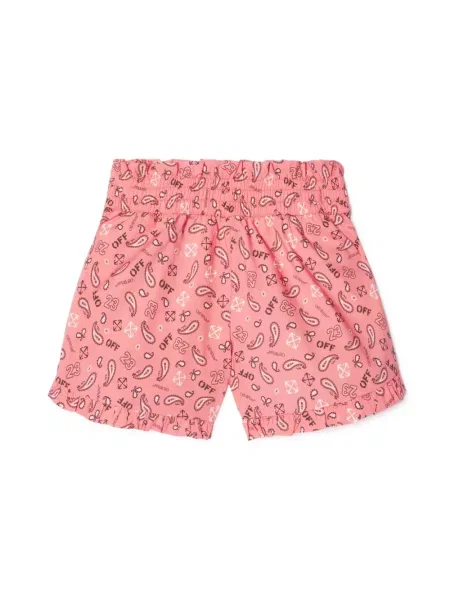 Szorty dziecięce Off-white białe