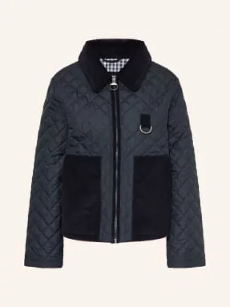 Barbour Prošívaná Bunda Aylesby tmavě modrá