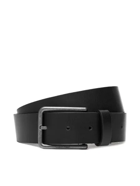Bőr farmerek Calvin Klein fekete