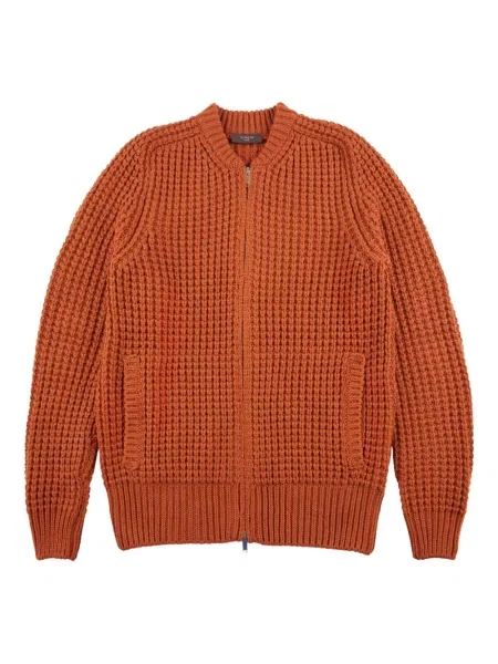 Cardigan Zanone portocaliu