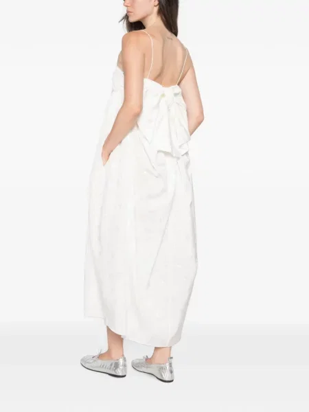 Rochie Cecilie Bahnsen cu funde alb