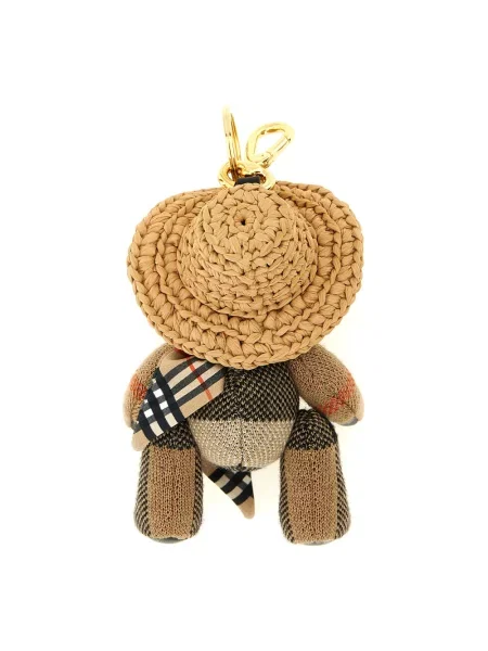 Zawieszka Burberry wełniana beżowa