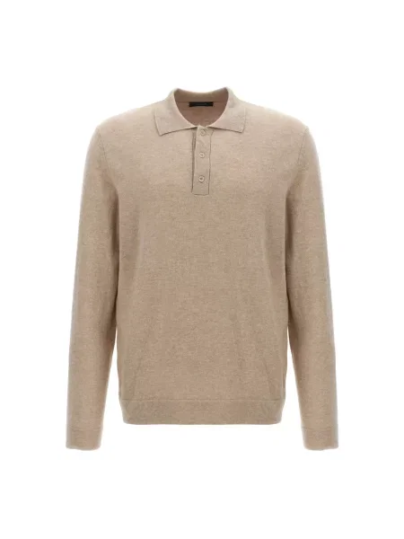 Sweter Zanone z kaszmiru beżowy