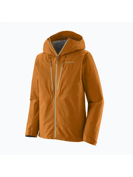 Geacă de ploaie pentru bărbați Patagonia Triolet cinnamon brown maro
