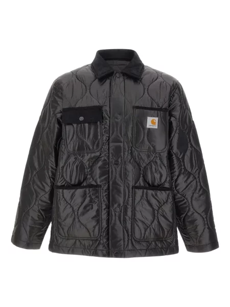 Geacă Carhartt Wip de catifea cord negru