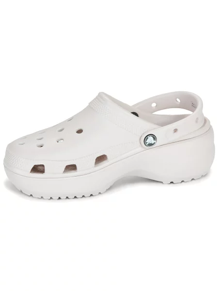Pantofi Crocs cu platformă clasici bej