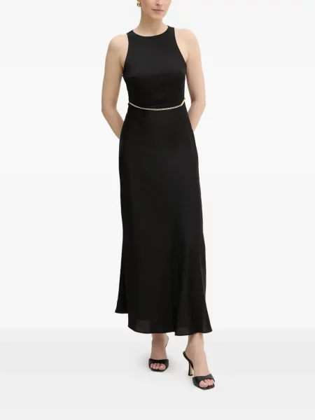 Rochie maxi Armani Exchange negru
