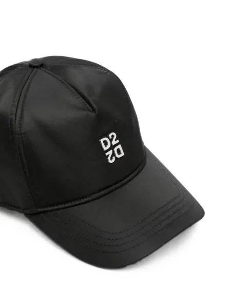 Șapcă Dsquared2 cu autograf negru