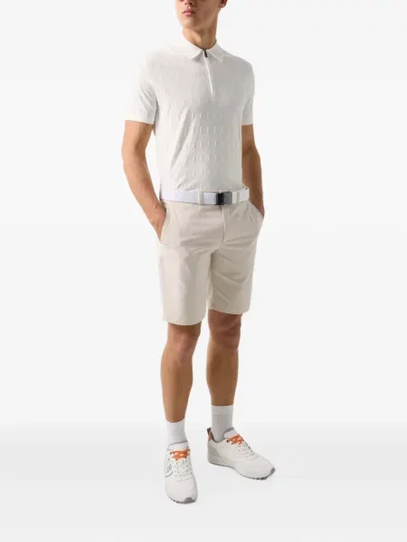Πλεκτό polo Bogner λευκό