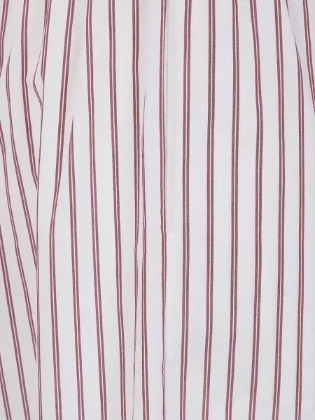 Pantaloni By Malene Birger cu dungi alb