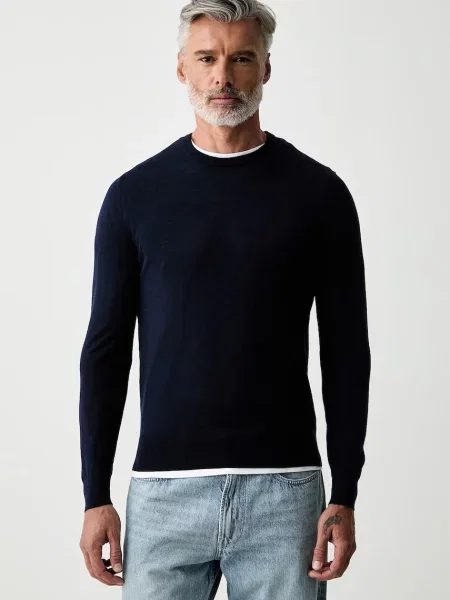 Hackett London pulover pentru bărbați din lână merino