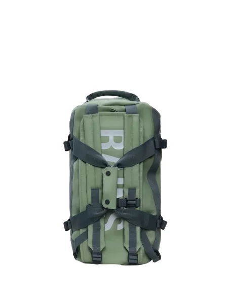 Geantă de călătorie Rains cu imagine cu cataramă verde