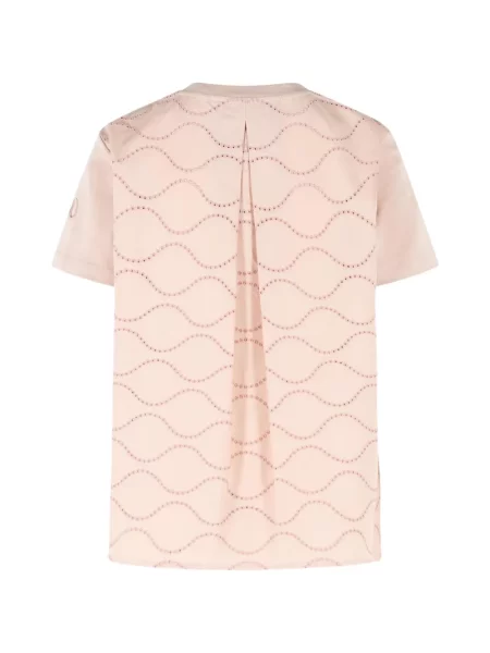 Tricou Moncler cu autograf roz