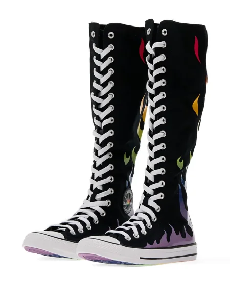 Маратонки Converse Chuck Taylor All Star на платформе с катарама синьо