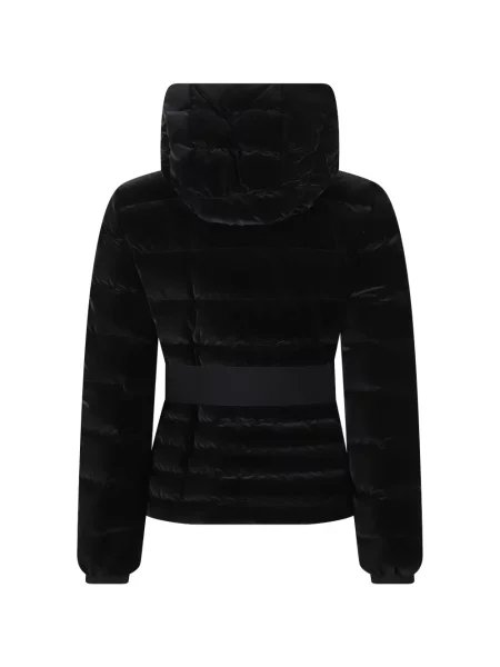 Péřová bunda Moncler černá