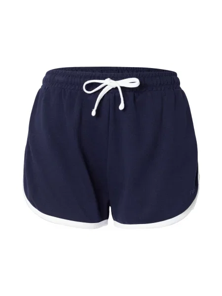 Tally Weijl Pantaloni albastru marin alb
